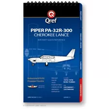 Piper Cherokee Lance PA-32R-300 Qref Book QREF-PA-LAN-1