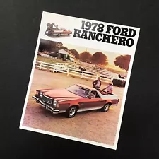 New Listing1978 Ford RANCHERO Dealer Sales Brochure - Vintage Ford Truck