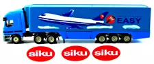 SIKU 3816 MERCEDES ACTROS Truck & CONTAINER Trailer in EASY JUMBO AIR-CARGO Logo