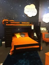 Art Van: Full bunk bed set with desk