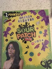 Olivia Rodrigo sour patch kids 2 pound Box