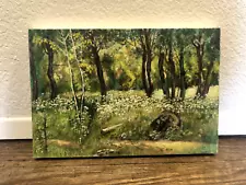 On sale: Hand-made Oil Painting On Canvas: Forest