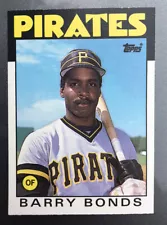 1986 Barry Bonds Topps Traded Rookie Card