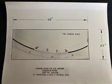 WW2 AAFNS Training Vernier Scale for Sextant Classroom Model FAA-108 Hondo Texas