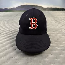 VINTAGE 60s Boston Red Sox Hat Fitted Cap Adult Medium MLB Wool Union Made Mens