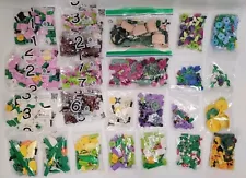 **Parts Only** Lego Individual Botanical Flowers and Plants with Custom Flowers!