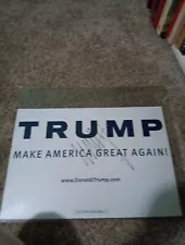 President Donald Trump signed MAGA Campaign Poster