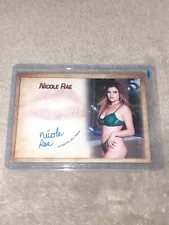 Nicole Rae Autograph Signed Kiss Card Collectors Expo Model #1