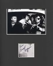 Ernest Borgnine Escape from New York Rare Signed Autograph Photo Display