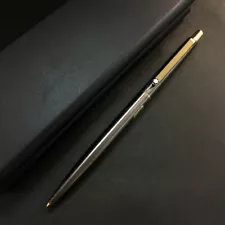 MONTBLANC Silver Tone Knock type Ballpoint Pen/3AA0724