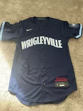 Nike Chicago Cubs City Connect "Wrigleyville" Jersey (Sz S) Officially Licensed