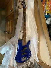 Ibanez GSRM20 Mikro Short-Scale Bass Guitar Starlight Blue NIB