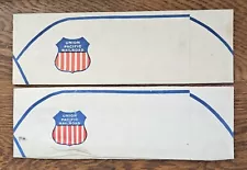 Vintage Union Pacific Railroad Crew Paper Hats