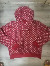 Supreme Louis Vuitton Box Logo Hoodie - Authentic - Original Receipt