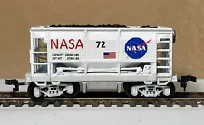 HO Scale Ore Car "NASA" with Load custom