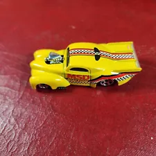 2010 Hot Wheels 1941 Willys MSD Ignition NHRA Drag Car Yellow