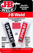 JB Weld Original Cold Weld Steel Reinforced Epoxy Glue Strong Bond JB8265