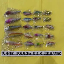 20x Fishing Lure Rattler Fish Lot Bulk Bundle Mixed Lures Sea Rod (45mm-90mm)