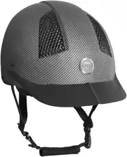 Starter Carbon Fiber Print Equestrian Horse Riding Helmet