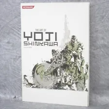 Art of YOJI SHINKAWA 3 Metal Gear Solid Design Book Konami 2011 Ltd Booklet