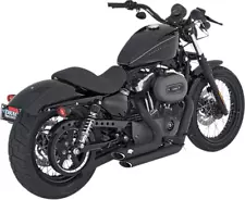 VANCE & HINES - 47219 - Shortshots Staggered Exhaust System for Harley-Davidson