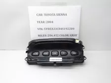 2004 - 2010 TOYOTA SIENNA Overhead Console Trip Computer 83290-08011 OEM