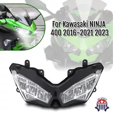 For KAWASAKI EX400 NINJA 400 LED Headlight Assembly Headlamp 2016-2021 2023