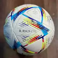 AL RIHLA FIFA World Cup 2022 Official Pro Soccer Match Ball New Addidas Size 5