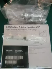 LOT (42) Exp 4/30/27 .9 SODIUM CHLORIDE INJECTION, USP SALINE FLUSH SYRINGE 10ml