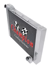 3 Row Discount Champion Radiator for 1961 1962 Chevrolet Corvette V8 Engine (For: 1961 Corvette)