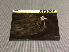 Yamaha Xt250T Catalog 1984