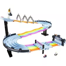 Hot Wheels Mario Kart Rainbow Road Raceway Track Set