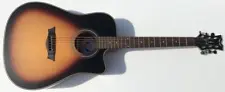 Dean St. Augustine Solid Wood Cutaway A/E Acoustic-Electric Guitar SADNCE TSBS