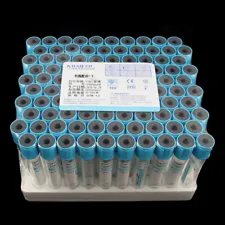 100pcs/box Blood coagulation tube 10ml sodium citrate 1:9 blood collection tube