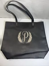 Large Multicolor Thirty-One Beach Bag With Custom P Logo