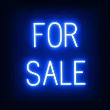 SpellBrite FOR SALE Sign | Neon For Sale Sign Look, LED Light | 16.3" x 15.0"