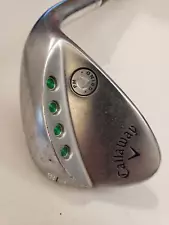 Used Callaway PM Grind 2019 Lob Wedge 58* - 12*B - Chrome - KBS Hi-Rev 2.0 115