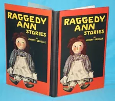 1918! Antique RAGGEDY ANN STORIES Book with Dust Jacket