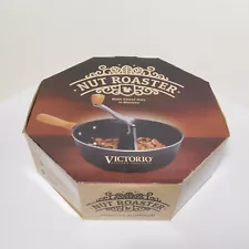 New Victorio Nut Roaster Glazing Almonds Pecans Walnuts Peanuts Hazelnuts Cashew