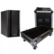 ProX X-QSCKSUB ATA style Flight Case for 1x QSC KSUB Speaker Subwoofer w/ Wheels