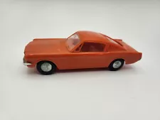 Vintage 1965 Ford Mustang Fastback Plastic Toy Car 7" FREE SHIPPING