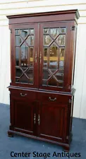 62867 Mahogany Curio China Cabinet