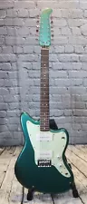 Squier Jazzmaster XII 12 string electric guitar-sherwood green