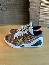 Pre-Owned NikeiD Kobe 9 'Mamba Moment' Multicolor/White/Black 677992-995 Size 10