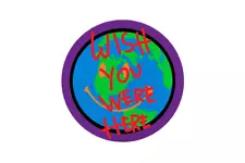 Travis Scott Astroworld Wish You Were Here Rug 2018 (TSCJ-RG001) 3 FT.