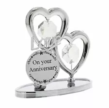 CRYSTOCRAFT ANNIVERSARY ORNAMENT - AUSTRIAN CRYSTALS