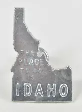 "THE PLACE TO GO IS IDAHO" BUNKER HILL HIGH GRADE ZINC SAMPLE 3" X 2"