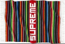 Supreme Serape Blanket Multicolor SS20 NWT