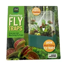 Grow Venus Fly Traps Terrarium Kit Unique Gardner Meat Eating Sell By 5/2025