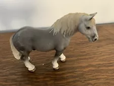 Schleich Percheron Gray Stallion Horse Figure 2006 Retired